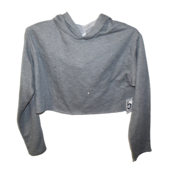 Women's Crop Top Hoodie - Picture 2 of 11